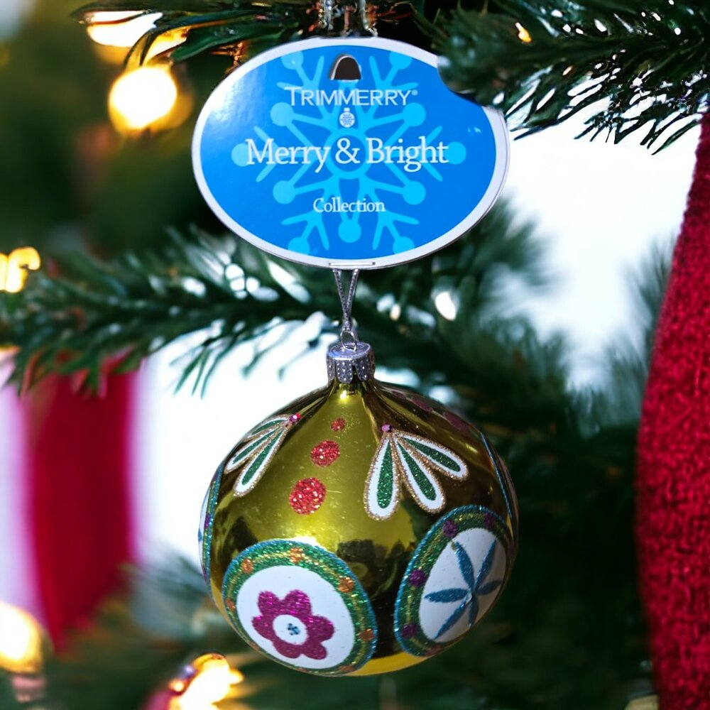 NWT MERRY & BRIGHT 2015 Discontinued Ornament from Shopko